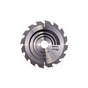 LAME CIRCULAIRE BOIS Ø190x2mm 16 DENTS (OPTILINE WOOD) 2608641184 BOSCH